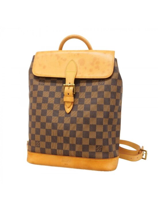 Louis Vuitton Backpack Damier Harlequin Ebene